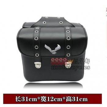 Motorcycle saddle bags village vintage saddlebag Prince Regal Raptor vehicle side box edge motorcycle knight bag