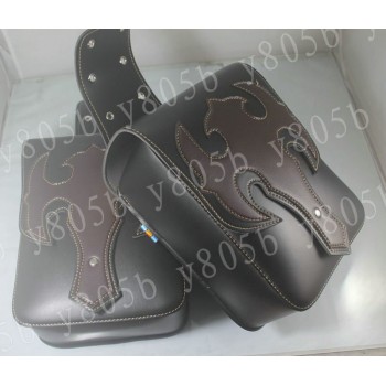 Motorcycle Side Bag Saddle Bags For Harley Davidson Sportster XL883 1200 Dyna Wide Glide Bobber Road Kings Electra Glide Softail