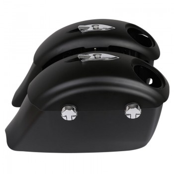 Motorcycle Matte Black Saddlebag Audio Lid Electronic Latch For Indian Chieftain Dark Horse Roadmaster  2014 2018 2016 2015 2017