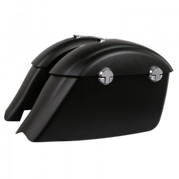 Motorcycle Matte Black Saddlebag Audio Lid Electronic Latch For Indian Chieftain Dark Horse Roadmaster  2014 2018 2016 2015 2017