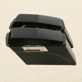 Hard Saddle bags Saddlebags amp;Speaker Lids For Harley Road King Glide Ultra 94-13 Sportster Dyna Softail Touring FLHR FLHT FLHX