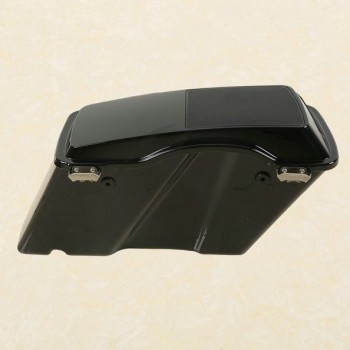Hard Saddle bags Saddlebags amp;Speaker Lids For Harley Road King Glide Ultra 94-13 Sportster Dyna Softail Touring FLHR FLHT FLHX