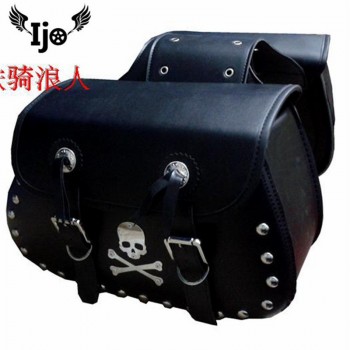pernera moto side bag for Vespa piaggio benelli harley softail hyosung sportster givi mochila moto saddle bag motorcycle bag