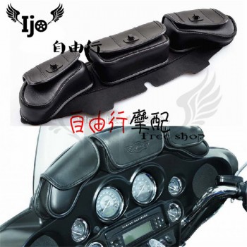 High-quality Motorcycle Bag side bag tail bag luggage saddle bag professional leather for kawasaki honda mochila moto