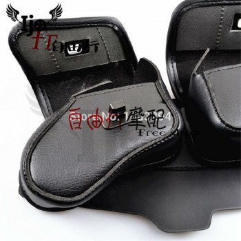 High-quality Motorcycle Bag side bag tail bag luggage saddle bag professional leather for kawasaki honda mochila moto