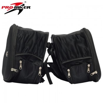 Genuine Pro-biker motorcycle saddle bags waterproof tail helmet luggage side suitcase motorbike motocross  fuel tank bag