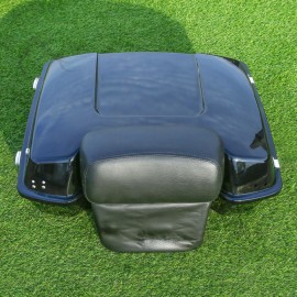 Free Shipping Tour Pak Pack Trunk w/ Pad For Harley Touring Road King Electra Glide 1997-2013