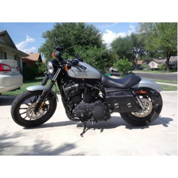 Customized XL1200 Sportster XL88  travel packages motorcycle saddle bag cruise modified Prince side bags