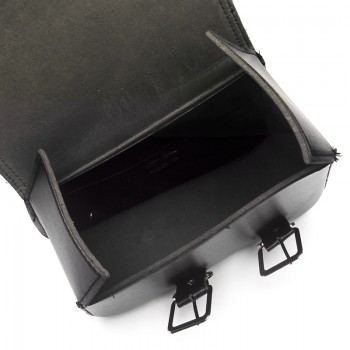 Triclicks PU Leather Saddlebag Motorcycle Saddle Bags Lamp;R Side Storage Motorbike Side Tool Bag For Harley Sportster XL883 XL1200