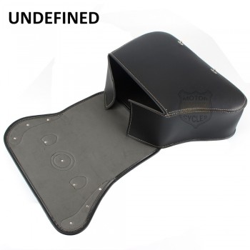 Motorbike Leather Skull Side Saddle Storage Bag Tool Luggage Pannier Universal For Harley Kawasaki Honda Yamaha Suzuki UNDEFINED