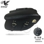 big size eagle decal universal motorbike tail bags scooter side bag motorcycle saddlebag for honda Kawasaki harley moto bags