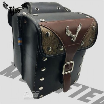 motorbike universal mochila moto High-quality leather for kawasaki honda suzuki saddle bagtool bag side bag Motorcycle Bag