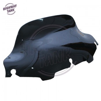 6 Black Windshield/Bag Saddle 3 Pouch Pocket motorcycles Bag case for Harley Davidson Touring 1996-2013 free shipping
