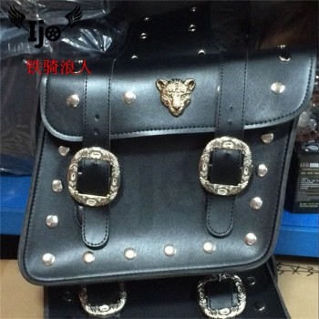 mochila moto saddle bag for Vespa hyosung benelli harley softail sportster alforjas para moto side bag motorcycle bag backpack