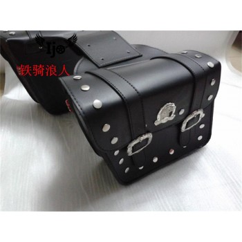 mochila moto saddle bag for Vespa hyosung benelli harley softail sportster alforjas para moto side bag motorcycle bag backpack