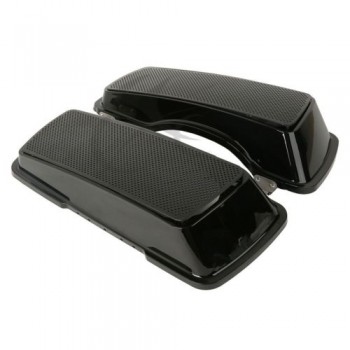ABS 6x9 Speaker Saddlebag Lids Speaker Grills For Harley Saddlebag Touring Road King Street Glide 93-13