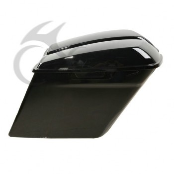Motorcycle ABS Hard Extended Stretched Saddlebags For Harley Road King Electra Street Glide FLT FLHT FLHTCU FLHRC 2014-2018