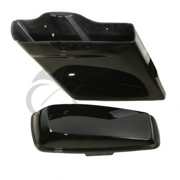 Motorcycle ABS Hard Extended Stretched Saddlebags For Harley Road King Electra Street Glide FLT FLHT FLHTCU FLHRC 2014-2018