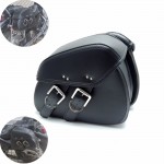 Motorcycle PU Leather Saddle Bags Side Tool Pouch Luggage Bag for Harley Sportster Touring Cruiser Motorcycle accessories