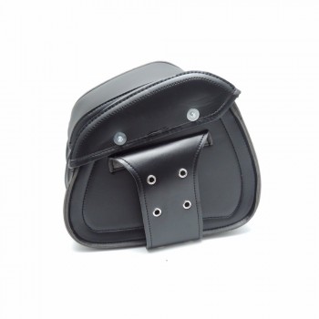 Motorcycle PU Leather Saddle Bags Side Tool Pouch Luggage Bag for Harley Sportster Touring Cruiser Motorcycle accessories