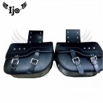 1piece Motorcycle PU Leather Saddle Bags Side Tool Bag Panniers Luggage SaddleBags Universal For Harley BMW Motocross Bags