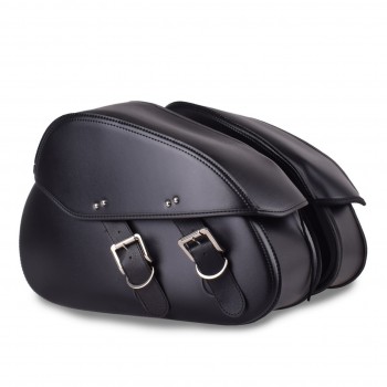 High Capacity Motorcycle Saddlebag leather motorcycle bag For Harley Sportster XL 883 XL 1200 For BMW JS1505 outdoor Bags