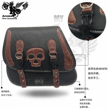 Motorcycle PU Leather Saddle Bags Side Tool Bag Panniers Luggage SaddleBags Universal For Harley BMW Motocross Bags