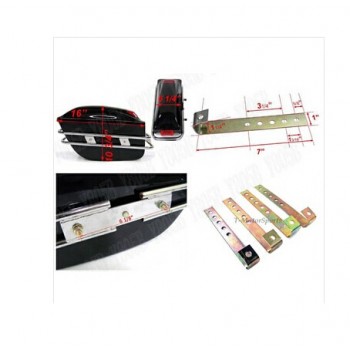 New Hard Saddle bag Trunk Bag Luggage Tail Light Rail Bracket For Honda Shadow Spirit Sabre Aero ACE Steed VLX 400 600 DLX VTX
