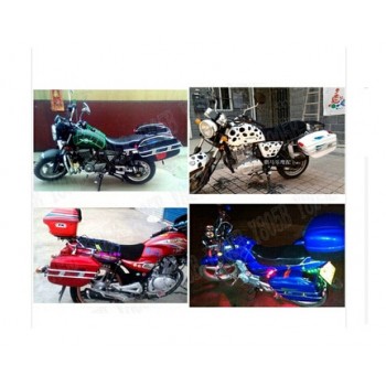 New Hard Saddle bag Trunk Bag Luggage Tail Light Rail Bracket For Suzuki Boulevard C50 Volusia 800 C90 M109R C109 Marauder 800