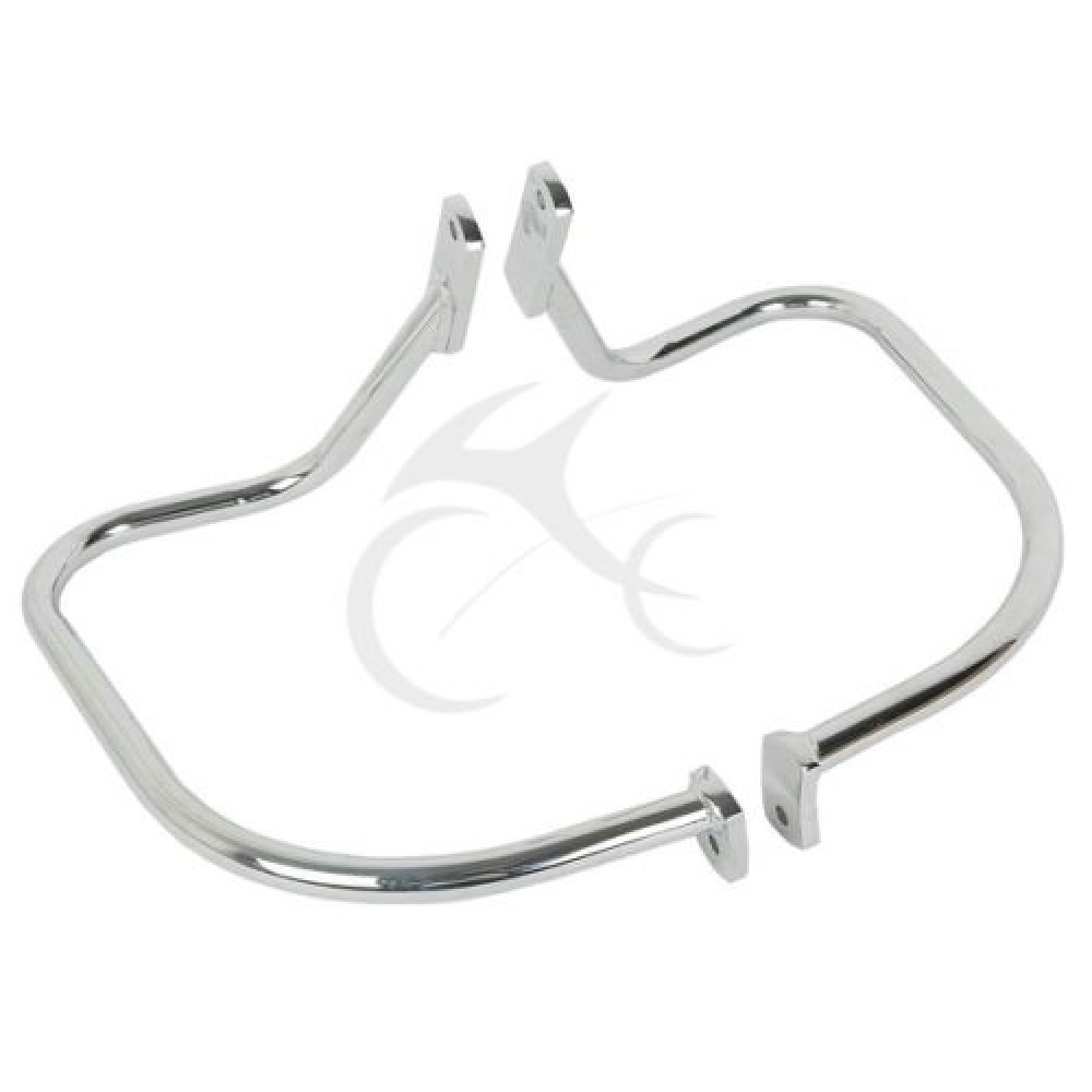 Saddlebag Guard Crash Bar For Harley Softail Heritage Springer FLSTS 97-99 New