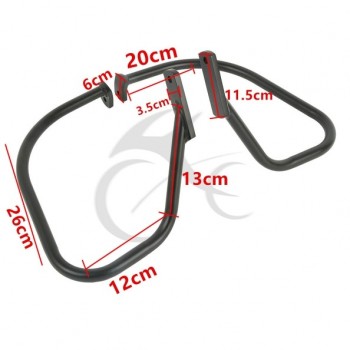 Saddlebag Guard Crash Bar For Harley Softail Heritage Springer FLSTS 97-99 New