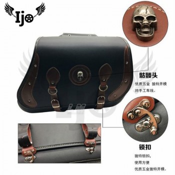 maletas moto saddle bag for Vespa benelli harley softail mochila moto helmet bag sacoche moto alforjas para moto motorcycle bag