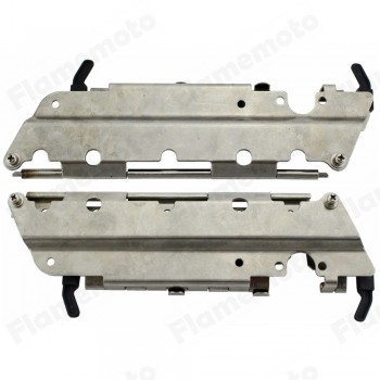 Hard Saddlebag Hardware Latch Set Kit For Harley Road King Road Glide Street Glide Electra Glide FLHX FLHT FLHR 94-12