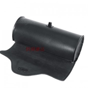 universal part moto saddle side PU leather motorbike luggage bag tool pouch for Harley cruiser touring saddlebag motorcycle bag