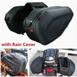 Universal fit motorcycle komine bag 36-58L with a luggage saddle bag from the rain