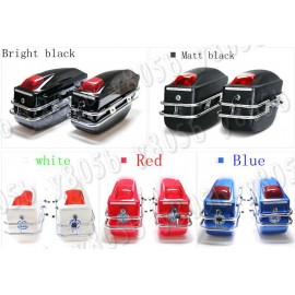 Hard Saddle bag Trunk Bag Luggage Tail Light Rail Bracket For Kawasaki Vulcan Classic VN 400 500 800 VN 900 1200 1500 1600 2000