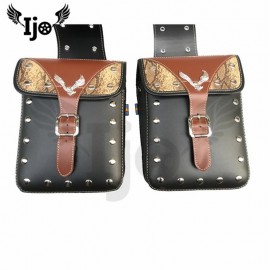 pernera moto saddlebag for Vespa harley softail mochila moto maletas moto givi alforjas para moto saddle bag motorcycle bag