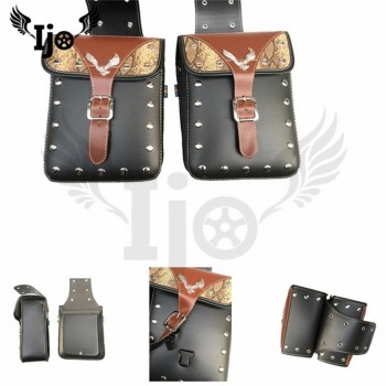 pernera moto saddlebag for Vespa harley softail mochila moto maletas moto givi alforjas para moto saddle bag motorcycle bag