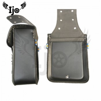 pernera moto saddlebag for Vespa harley softail mochila moto maletas moto givi alforjas para moto saddle bag motorcycle bag