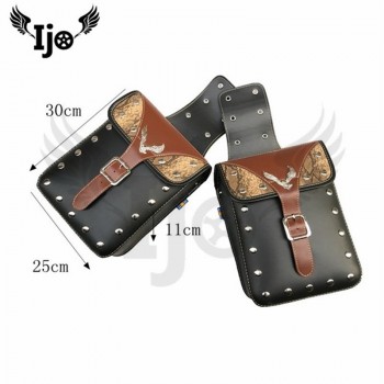pernera moto saddlebag for Vespa harley softail mochila moto maletas moto givi alforjas para moto saddle bag motorcycle bag