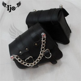 pernera moto leather for Vespa piaggio harley softail mochila moto side bag motorcycle bag backpack givi maletas moto saddle bag