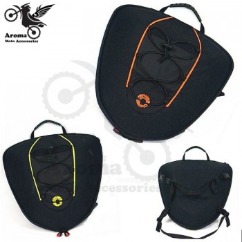 top quality triangle scooter saddlebag unviersal parts pit bike pouch motorbike saddle bag moto luggage motorcycle tail bags