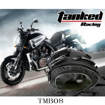 2018 New Germany Tanked Racing Multi-function Motorbike Saddle Bag Motorcycle side bag made of oxford / PVC coating Reflective