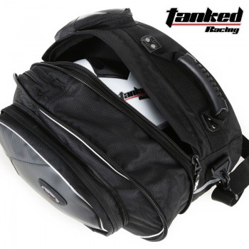 2018 New Germany Tanked Racing Multi-function Motorbike Saddle Bag Motorcycle side bag made of oxford / PVC coating Reflective