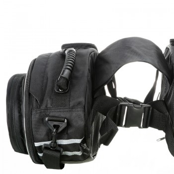 2018 New Germany Tanked Racing Multi-function Motorbike Saddle Bag Motorcycle side bag made of oxford / PVC coating Reflective