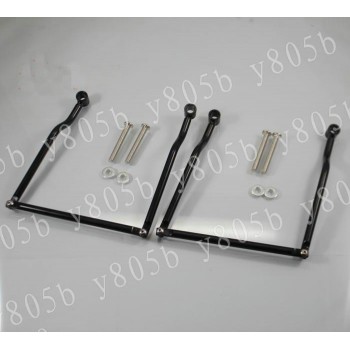 Motorcycle Metal Saddle Saddlebag Guard Bar For Honda Rebel CMX 250 CA125 250 450 Gold Wing  GL1500 GL1800 SHADOW ACE VLX DLX