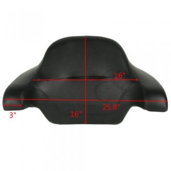 Motorcycle top case King Tour Pak pack Luggage Backrest For Harley Touring Road King Electra Street Glide 2014-2018 bag trunk