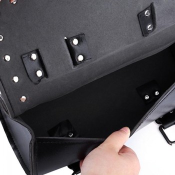 Motorcycle luggage bag Head Tail tool bags Leather bag side Motorcycle saddle bags for Harley Honda Suzuki Kawasaki KTM