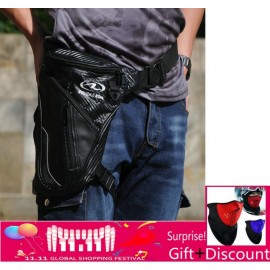 New Motorcycle Waist Storage Bag Motorbike Leg Bag Knight Waterproof Nylon Phone Glove Bag Racing Riding Pouch Bag