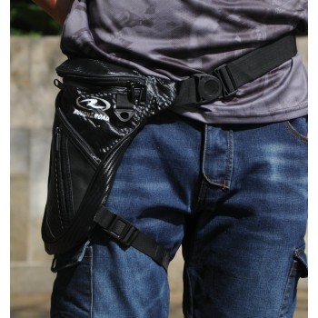 New Motorcycle Waist Storage Bag Motorbike Leg Bag Knight Waterproof Nylon Phone Glove Bag Racing Riding Pouch Bag